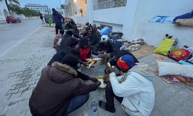 المهاجرين الأفارقة في تونس