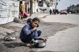 انتشار الجوع في غزة