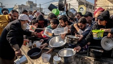انتشار الجوع في غزة