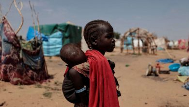 انتشار الجوع في السودان