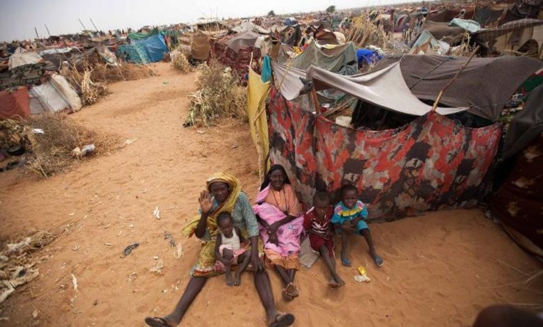 مخيمات النازحين في دارفور