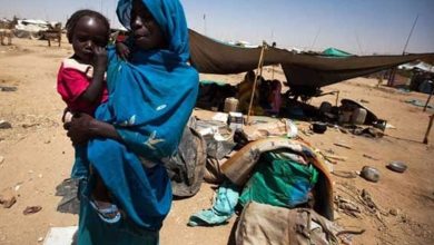 انتشار الجوع في السودان